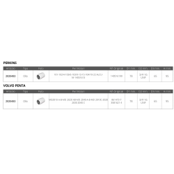 Filtre à huile Perkins volvo 2