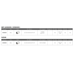 Filtre à huile 25-30-40-50-60-70 hp 2