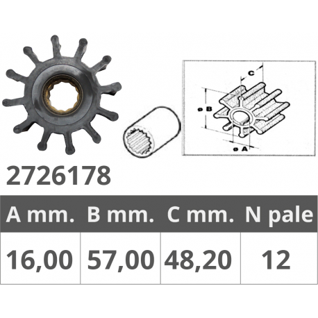 Roue volvo 3842786