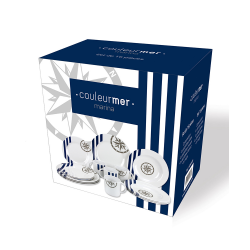 Service de vaisselle marine 2