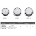 Baromètre ø mm.110 laiton chromé