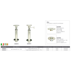 Support télescopique mm.450/680 2