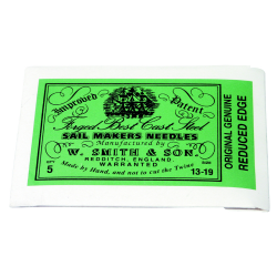 Jeu de 5 aiguilles à coudre en acier inoxydable