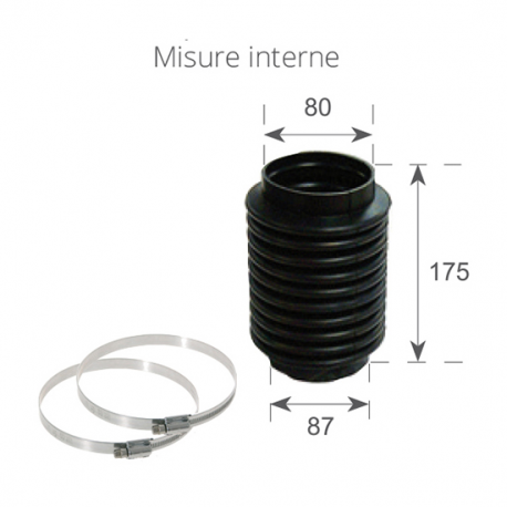 Couvercle de soufflet d'échappement pour les moteurs aq200/250/270/275/280