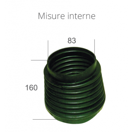 Soufflet d'échappement pour moteurs dpg/dpx-a