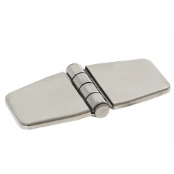 Charnière avec couvercle mm.76x37 goupille semi-encastrée