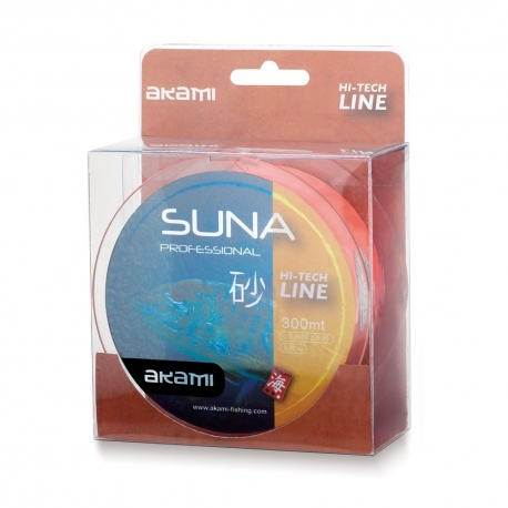 Akami Suna ligne de pêche en nylon 0.204MM 300M Orange