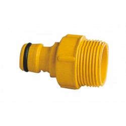 Raccordement à filetage mâle pour les accessoires