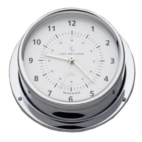 Horloge avec silence radio Ø mm.110