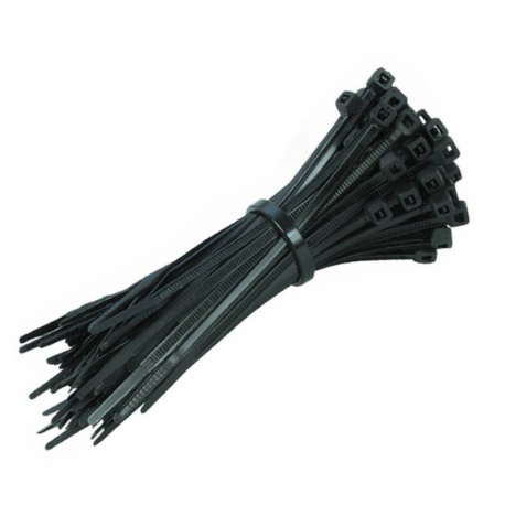 Attache-câbles en nylon noir