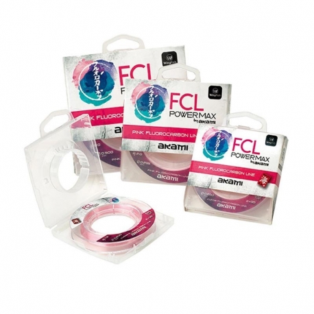 Akami FCL Power Max 0.50MM Fluorocarbon rose