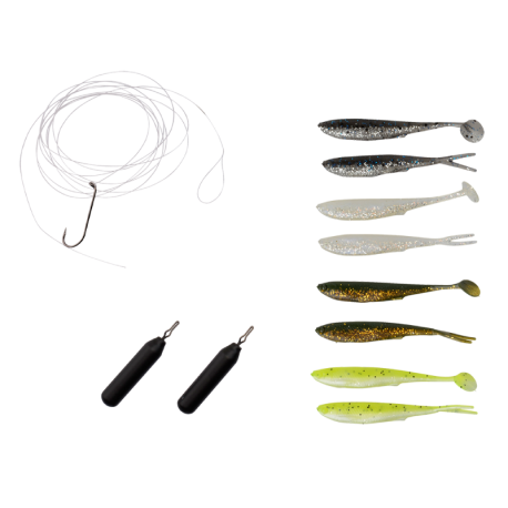 Savage Gear Finesse Dropshot 11-piece spinning combo kit