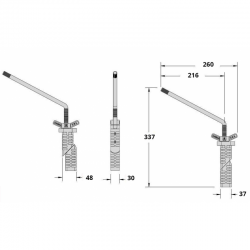 Support de barbecue en acier inoxydable 2