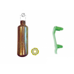 Kit de recharge avec bidon de 60 g pour gilets de sauvetage autogonflants - Veleria San Giorgio 2