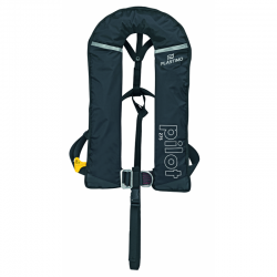 Gilet de sauvetage automatique autogonflant 275N Ceinture de sécurité pilote - Plastimo