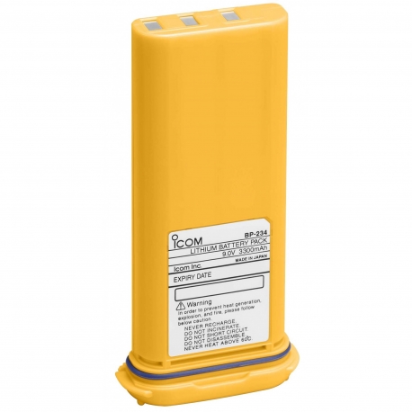 Pack batterie lithium BP-234 pour IC-GM1600E - Icom
