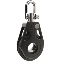 Bloc pivotant unique Ø 14 mm. Racing 80 heavy duty - Lewmar