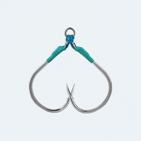 BKK SF Gaff-R Light Slow Fall Assist-S hameçon double N.1/0