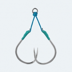 BKK SF Gaff-R Light Slow Fall Assist-M double hook No.1 2