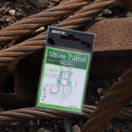 BKK Shore Patrol double assist hook No. S
