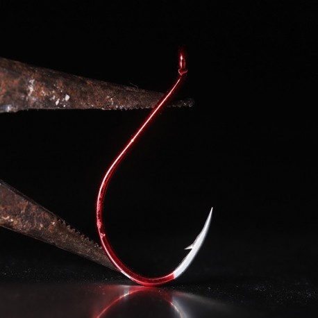 Hameçon rouge BKK bec de pieuvre No.6/0 pour la pêche rouge