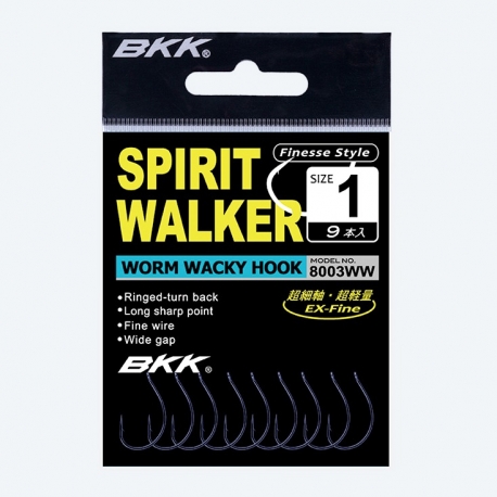 Hameçon BKK Spirit Walker No.1 wacky rig