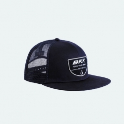Casquette BKK Legacy Snapback avec visière plate bleue