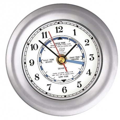 Horloge chromée de 4 pouces