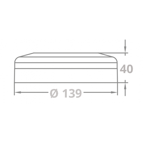 Plafonnier à 16 LED