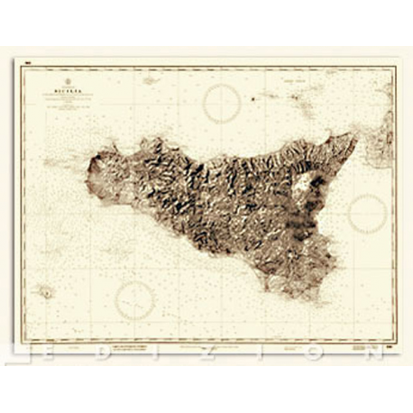 Carte historique de la Sicile