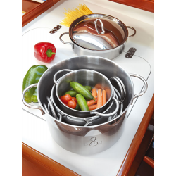 Set de cuisine empilable 7 pièces 2