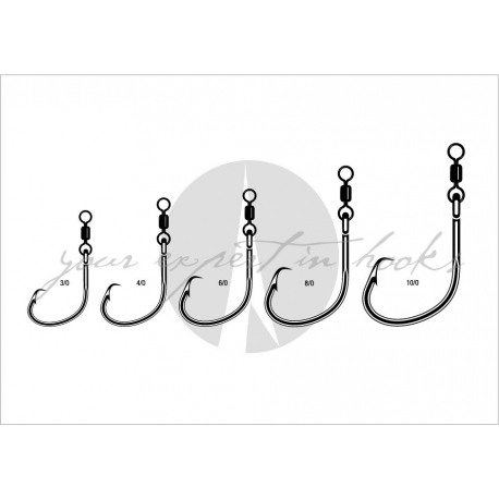 VMC 8382BN 3X Strong Circle Sport No.6/0 fishing hook VMC