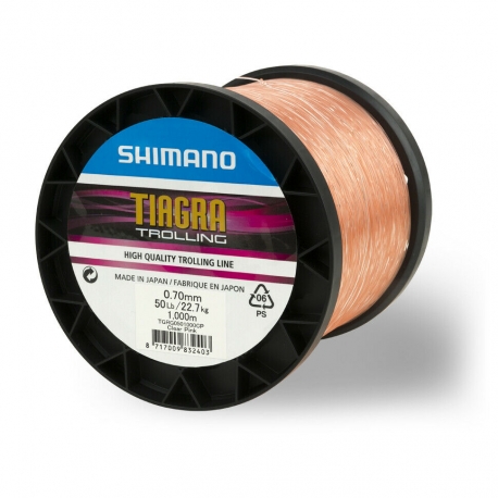 Shimano Tiagra Trolling 30LBs nylon rose 0.55MM de 1000M