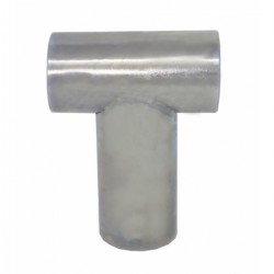 Raccord en T droit en acier inoxydable 2