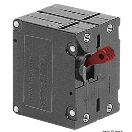 AIRPAX / SENSATA disjoncteur automatique bipolaire magnéto/hydraulique pour courant continu