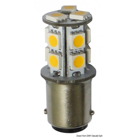 Ampoule LED SMD douille BA15D pour projecteurs