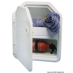 Double compartiment pour montage mural