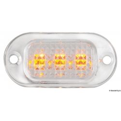 Lumière de courtoisie LED encastrée à l'avant pour les marches