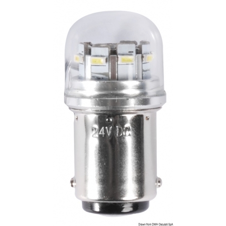 Douille pour ampoule LED SMD BA15D