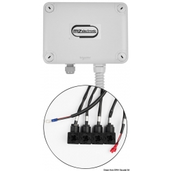 Panneau fixe avec unité de commande et radiocommande pour passerelles