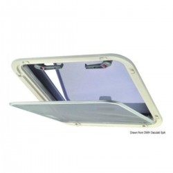 Contre-bride de finition pour écoutille avec moustiquaire - Lewmar