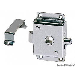 Serrure W.C. avec levier de verrouillage 18901