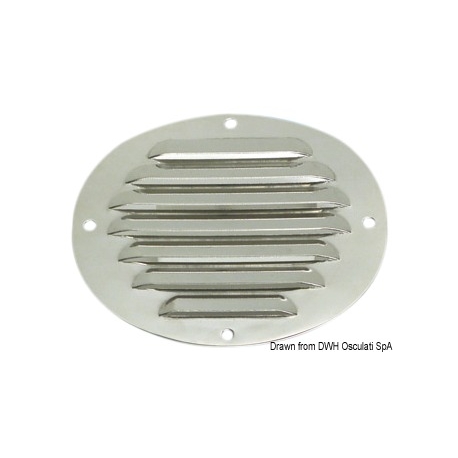 Grille de ventilation ovale 17661