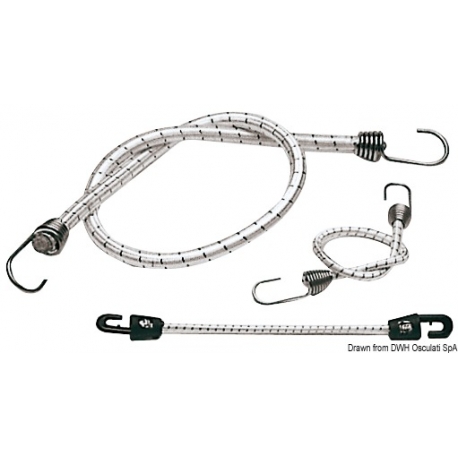 Câble élastique avec crochet 4116