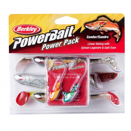 Berkley PowerBait Pro Pack Linear Kit de pêche artificielle 6 pièces
