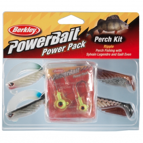 Berkley PowerBait Pro Pack Perch Ripple artificials kit 8 pièces