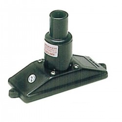 Suceur en plastique noir avec clapet de fond - Baleine