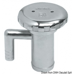 Bouchon de remplissage en acier inoxydable poli AISI 316