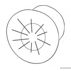 Lampe de courtoisie encastrée à LED en acier