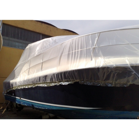 Bâche transparente en polyéthylène pour les couvertures de bateaux
